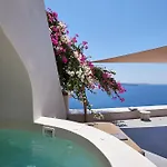 Elegant Santorini House 3 Bedroom Caldera View-outdoor Hot Villa *