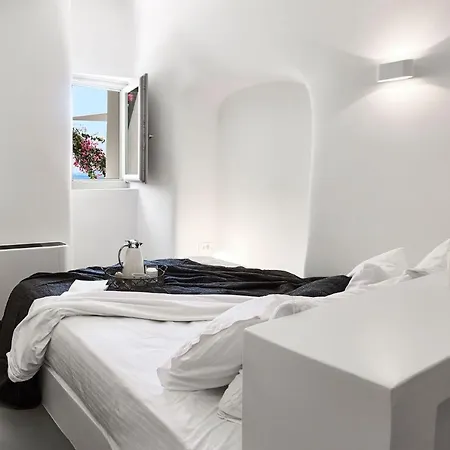 Asva Harmony Caldera View-outdoor Hot Tub Oia Santorini Villa