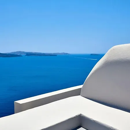 Elegant Santorini House 3 Bedroom Caldera View-outdoor Hot Villa