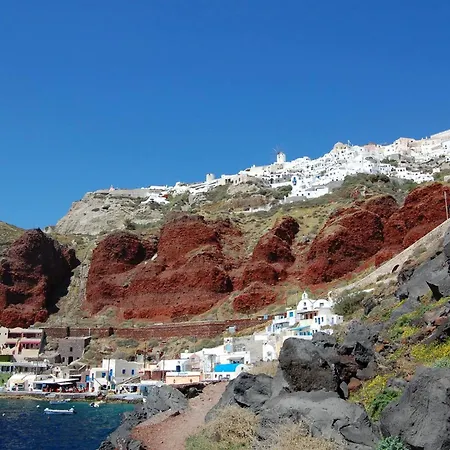 Elegant Santorini House 3 Bedroom Villa Caldera View-Hottub Villa *
