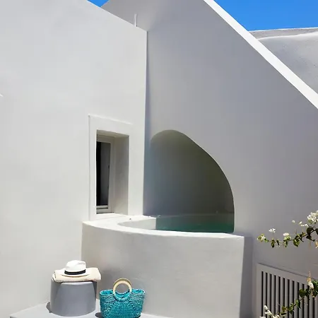 Asva Harmony Caldera View-outdoor Hot Tub Oia Santorini Villa Tholos (Santorini)