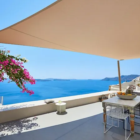 Elegant Santorini House 3 Bedroom Caldera View-hottub *