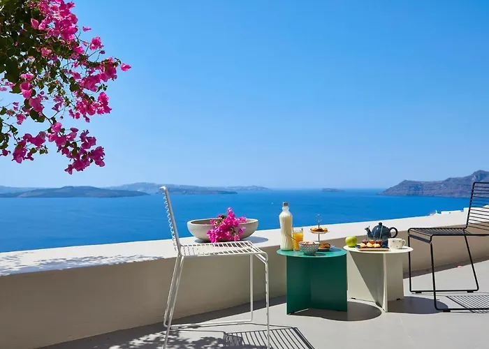 Elegant Santorini House 3 Bedroom Caldera View-outdoor Hot Villa Tholos (Santorini)