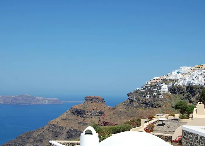 Villa Elegant Santorini House 3 Bedroom Caldera View-outdoor Hot *