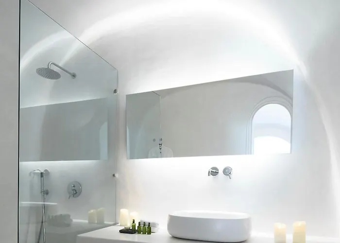 Villa Elegant Santorini House 3 Bedroom Caldera View-outdoor Hot